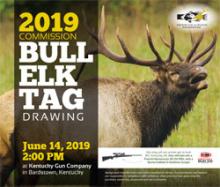 2019 Bull Elk Tag